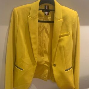 Tommy Hilfiger Vibrant Yellow Blazer